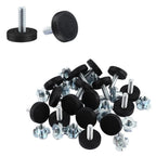 10pcs Adjustable M6 Furniture Glides for