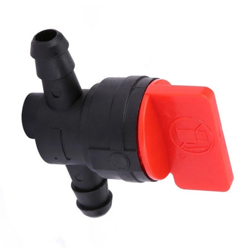 1x 1/4 In-Line Fuel Shut-off Valve with Clamps for Honda/Tecumseh
