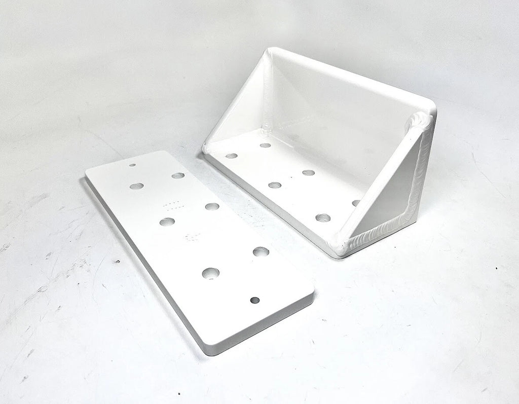 Set of 2 Custom 1/2in Thick Mounting Plates L Shape for Universal Use