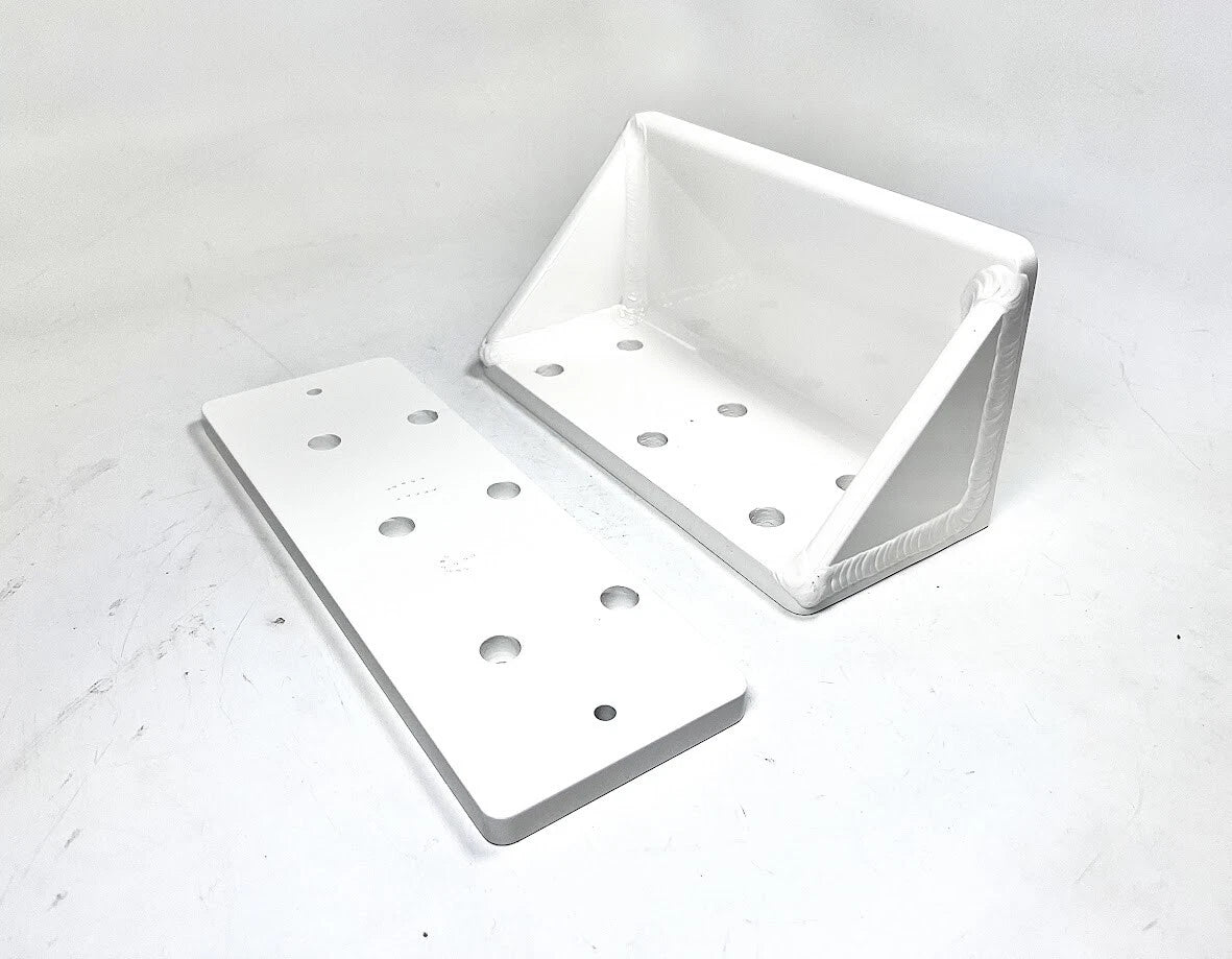 Set of 2 Custom 1/2in Thick Mounting Plates L Shape for Universal Use
