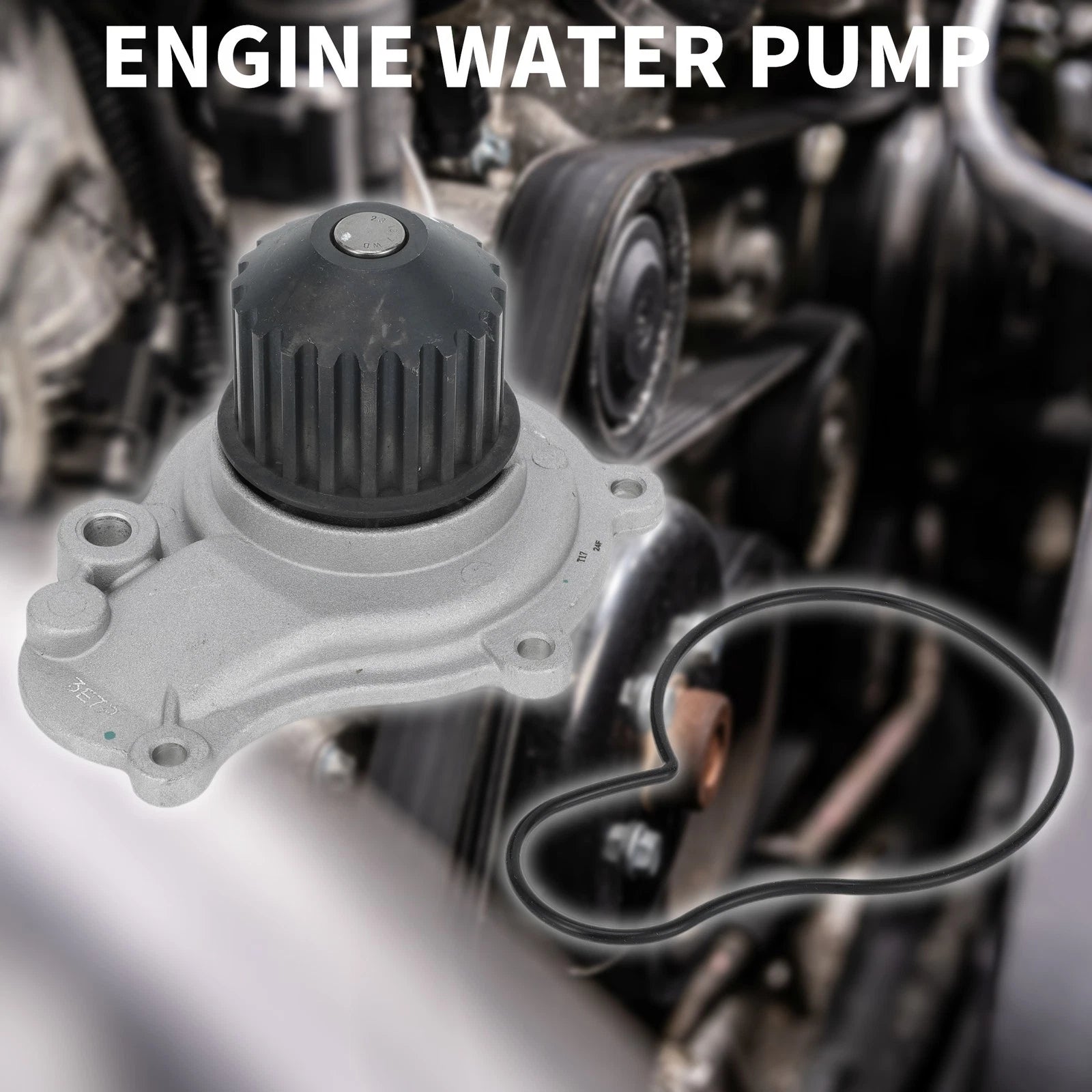 Water Pump for Chrysler Cirrus (1995–2000) No. 4694307AF, Rubber Ring Kit