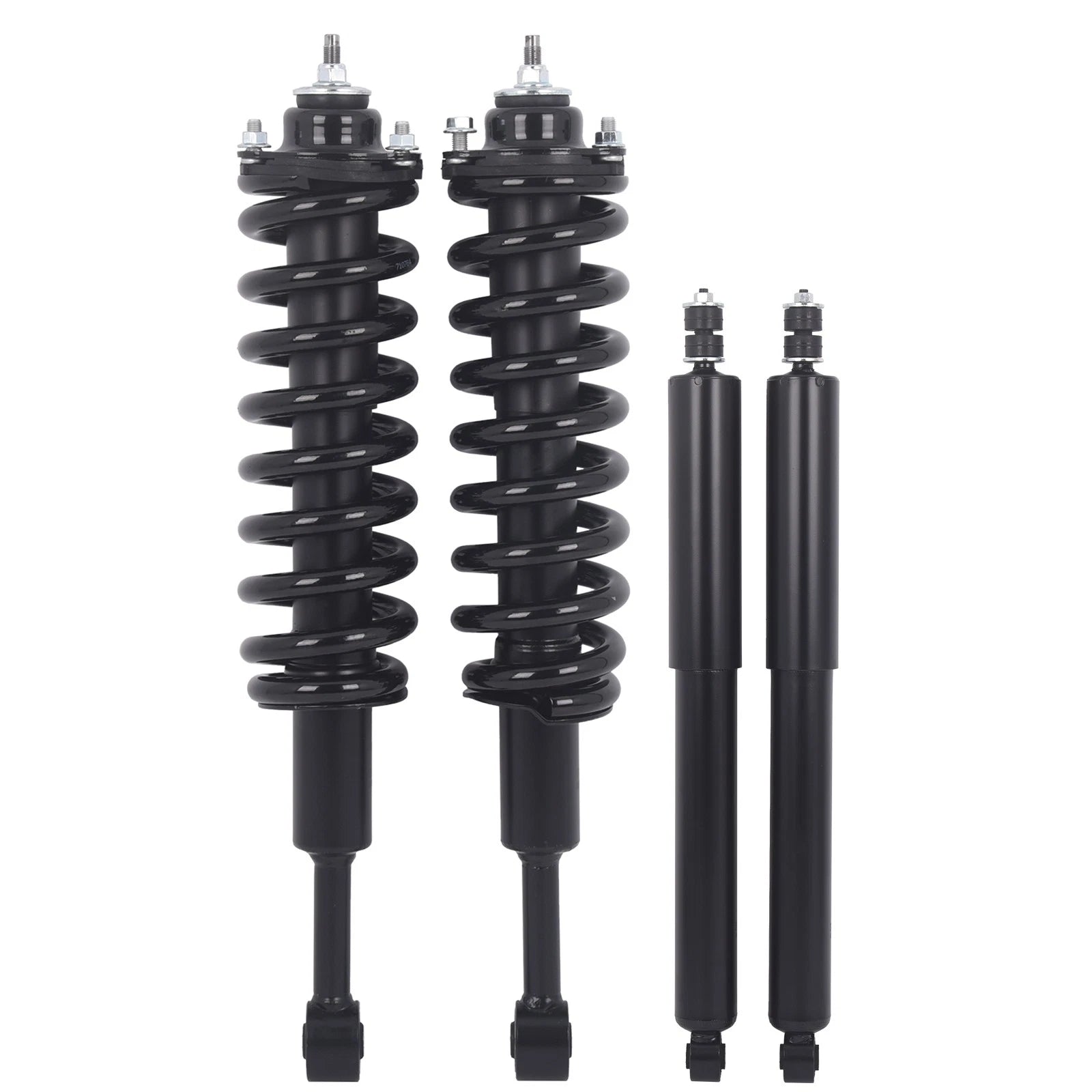 Set of 2 Front Struts with Coil Spring & Rear Shock for Toyota Tacoma (2005–2015)