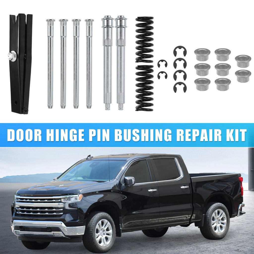 Set of 4 Door Hinge Pin Bushings with Spring for Chevrolet Tahoe (1995–2000)