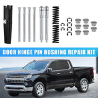 Set of 4 Door Hinge Pin Bushings with Spring for Chevrolet Tahoe (1995–2000)
