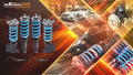 Coilover Suspension Struts Shocks for Nissan 240SX S13 (1989–1994)