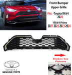 Front Bumper Upper Grille for Toyota RAV4 Prime (2021–2024) 53102-42010