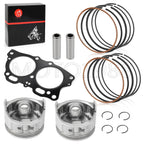 .25mm Oversize Piston Ring Rebuild Kit for EZGO Golf Cart Robin 350cc (1996–2008)