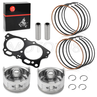 .25mm Oversize Piston Ring Rebuild Kit for EZGO Golf Cart Robin 350cc (1996–2008)