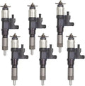 6X Fuel Injector 095000-1560 for Isuzu 6UZ1 (ZX490/ZX470-5A)