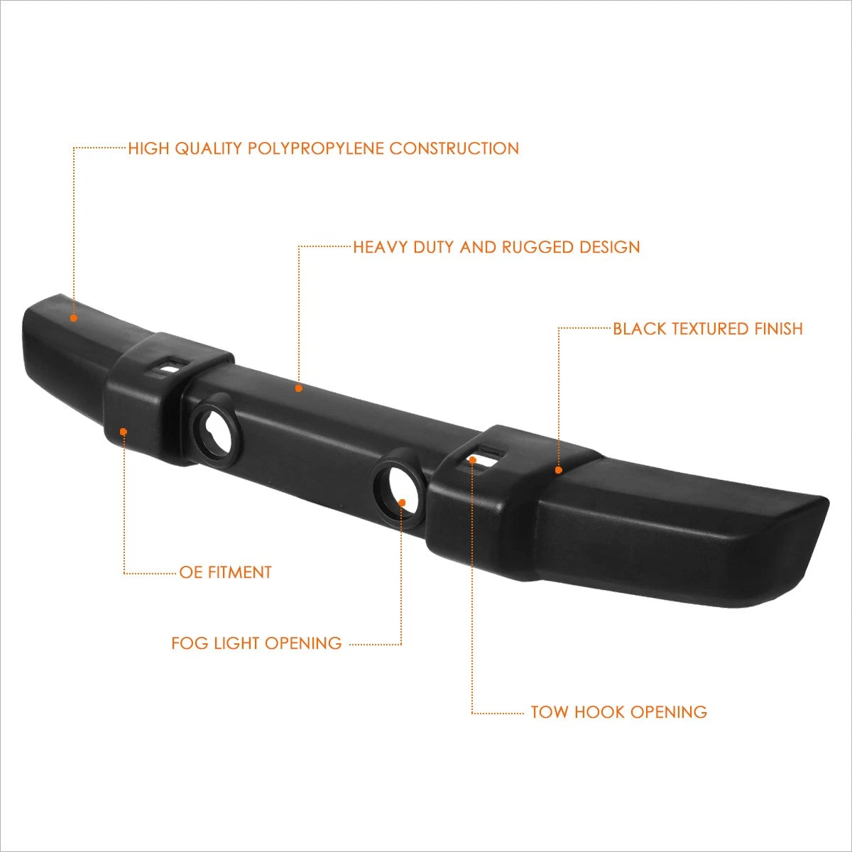 Fog Light Cover for BMW 745i 760i (2002–2005) Black