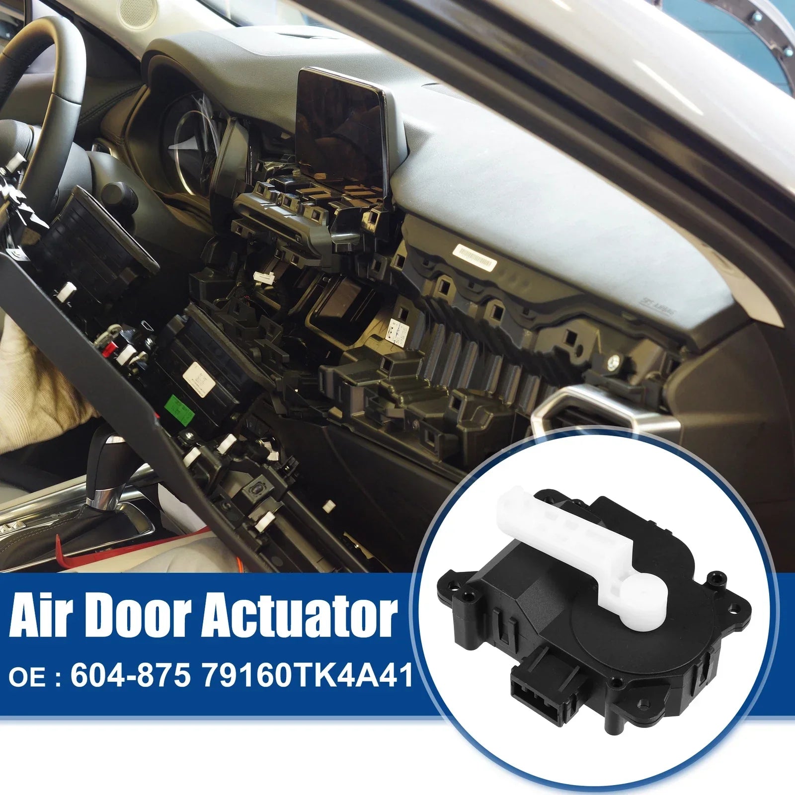 Air Door Actuator for Honda Odyssey (2011-2017) - Replacement 2 x Black