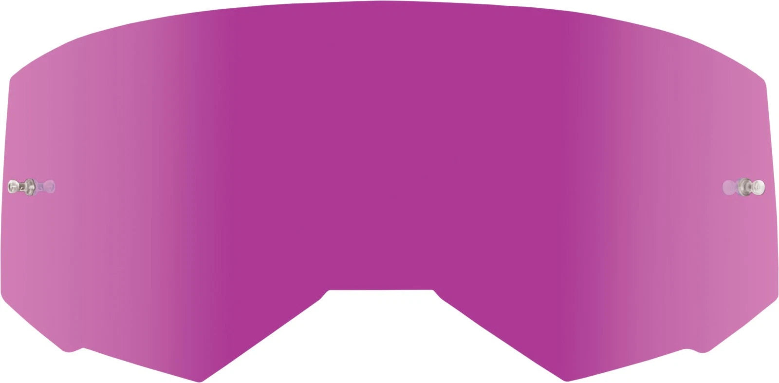 Single Lens with Post for Offroad Fly Racing FLA-040 (Pink Mirror/Smoke)