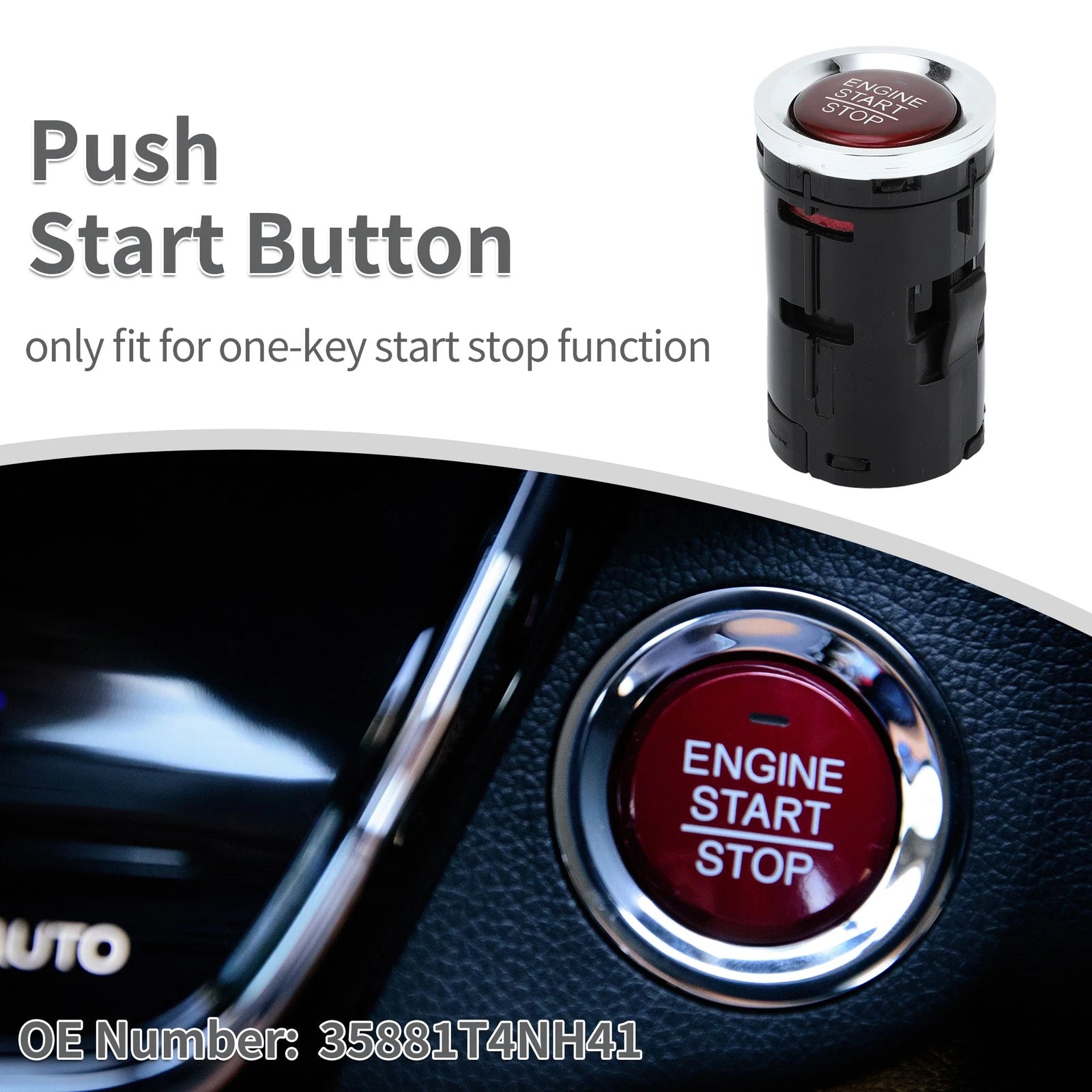 Ignition Starter Switch for Honda HR-V, Fit (2016–2018) No. 35881T4NH41