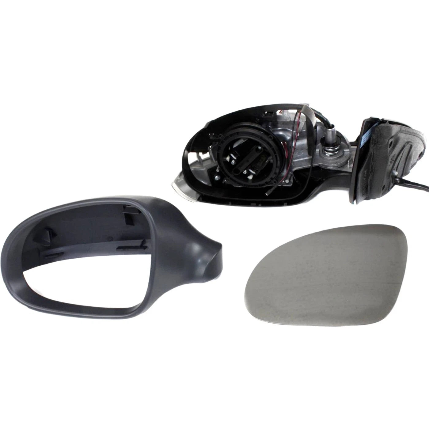 Heated Power Mirror Set for Volkswagen Passat (2006–2010) with Signal Puddle Light