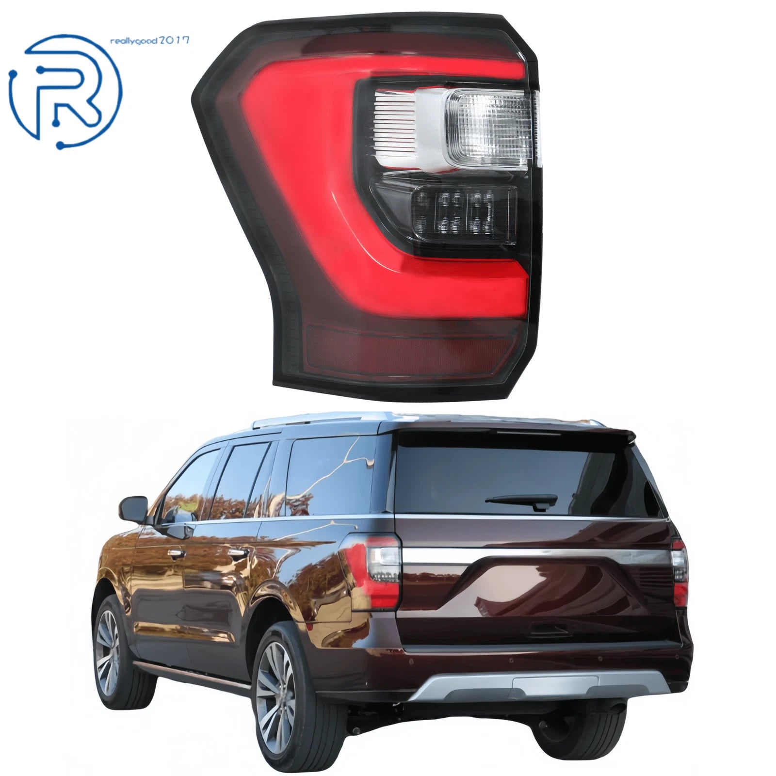 LED Tail Light Assembly for Ford Expedition (2018–2021) - Left Side