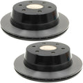 Set of 2 Rear Brake Disc Rotors 325mm ACDelco Pro for GMC Sierra 1500 (2004)