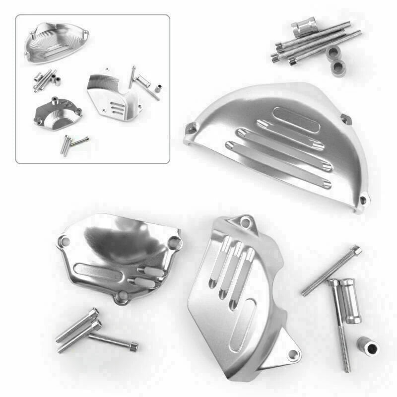 Engine Guard Sprocket Chain Case Stator Cover for Kawasaki Z900RS (2017–2018)