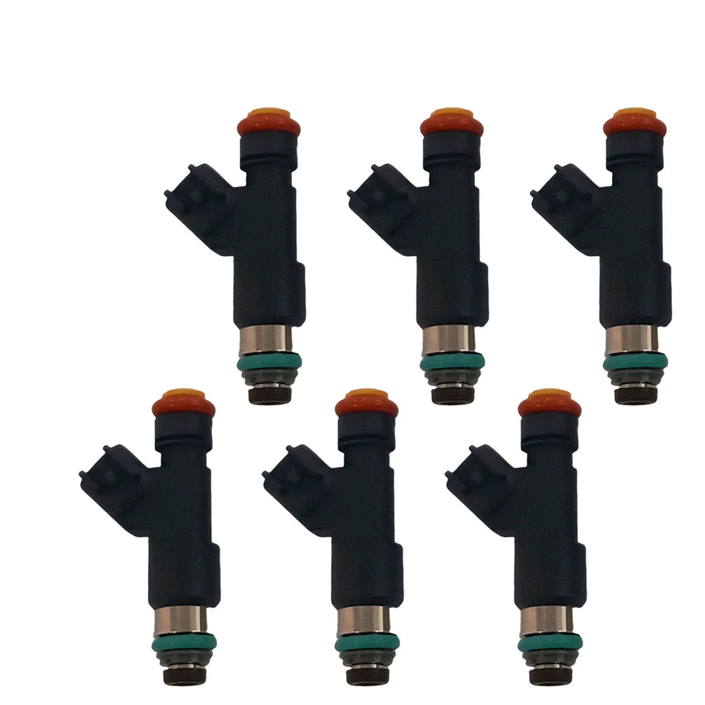 Set of 6 Fuel Injectors for Volvo S60 (2011–2016), S80 (2008–2013), XC60 (2010–2016), XC70 (2010–2016)