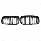 Glossy Black Front Hood Bumper Grille for BMW X5 (2014–2019)