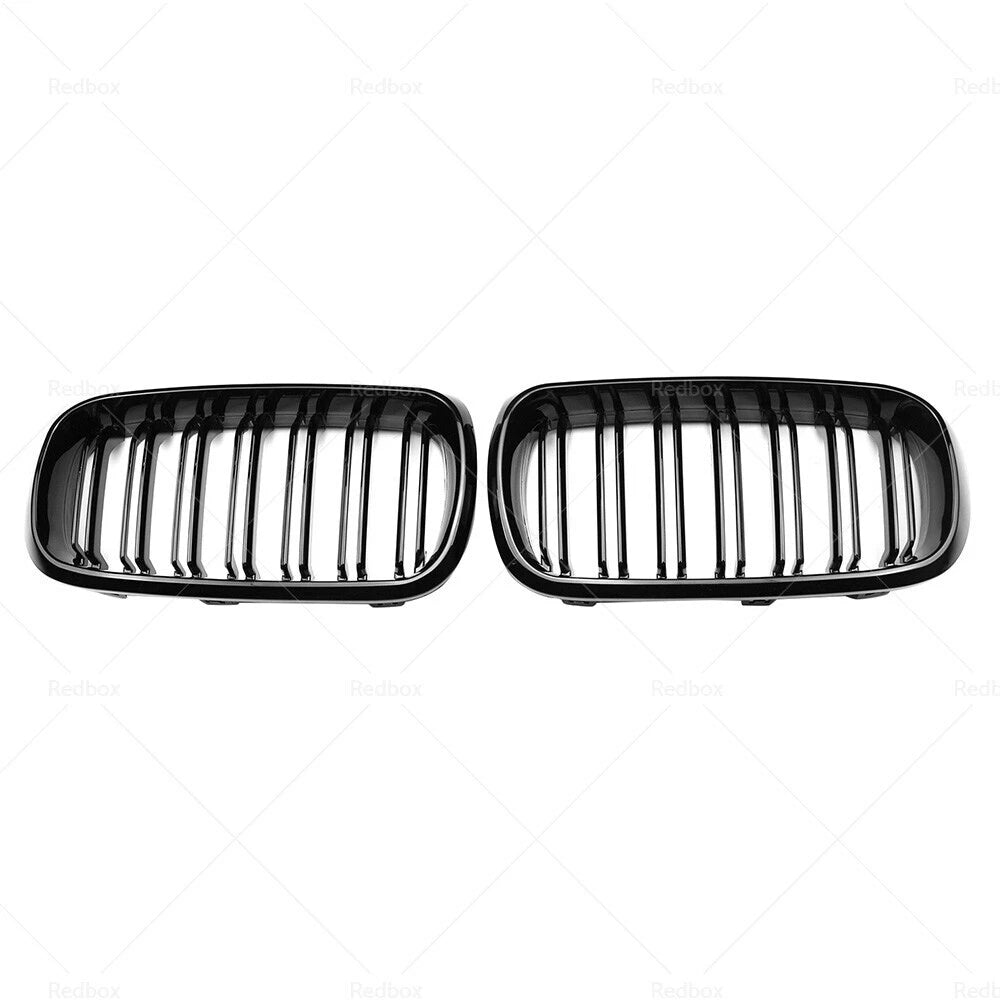 Glossy Black Front Hood Bumper Grille for BMW X5 (2014–2019)