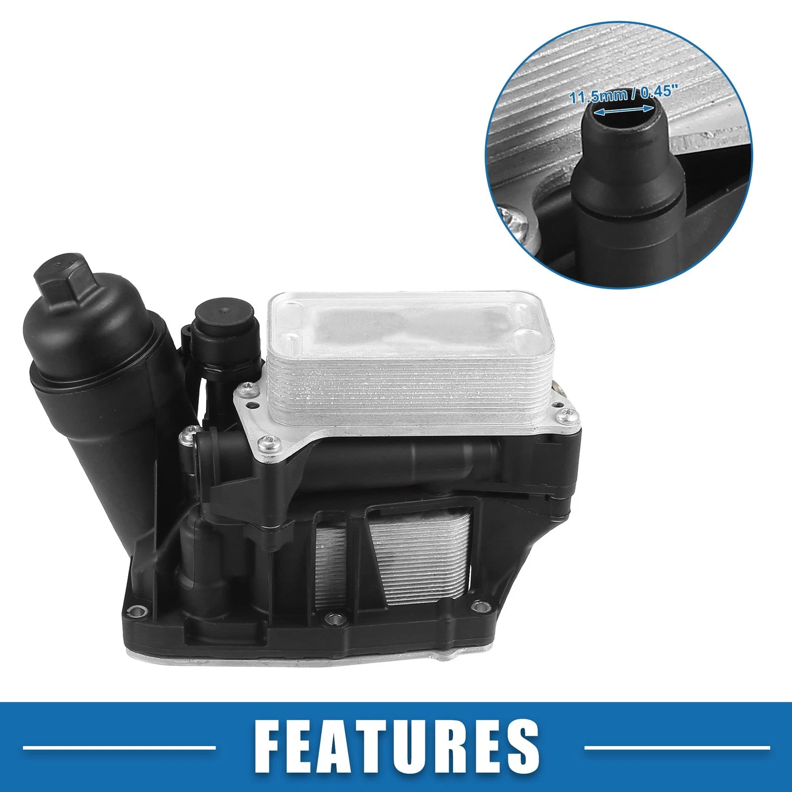 Automatic Engine Oil Cooler No. 11428507697 for BMW X1 X3 (2011–2017)