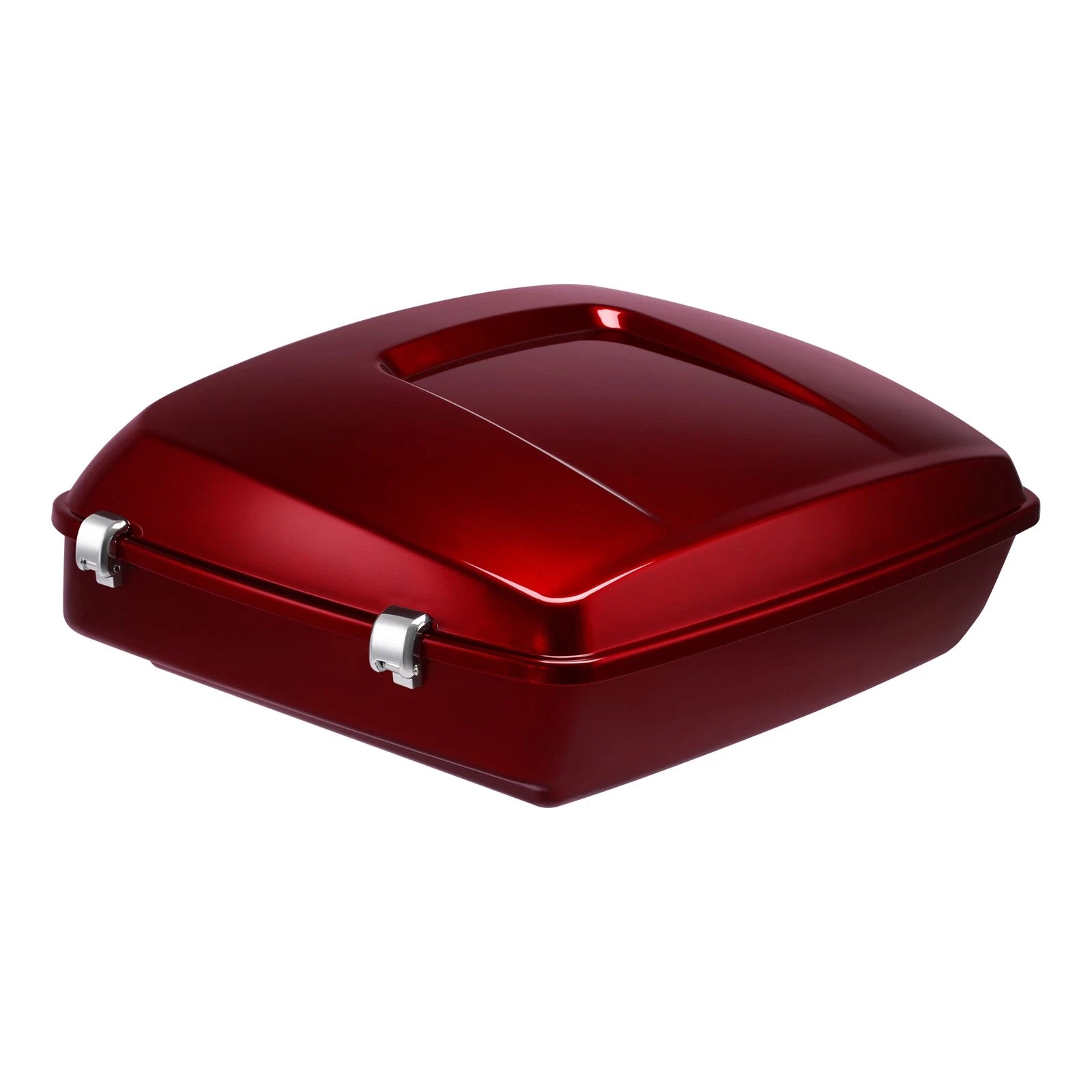 Chopped Trunk Backrest Mount Rack for Harley Touring (2014–2023) Velocity Red