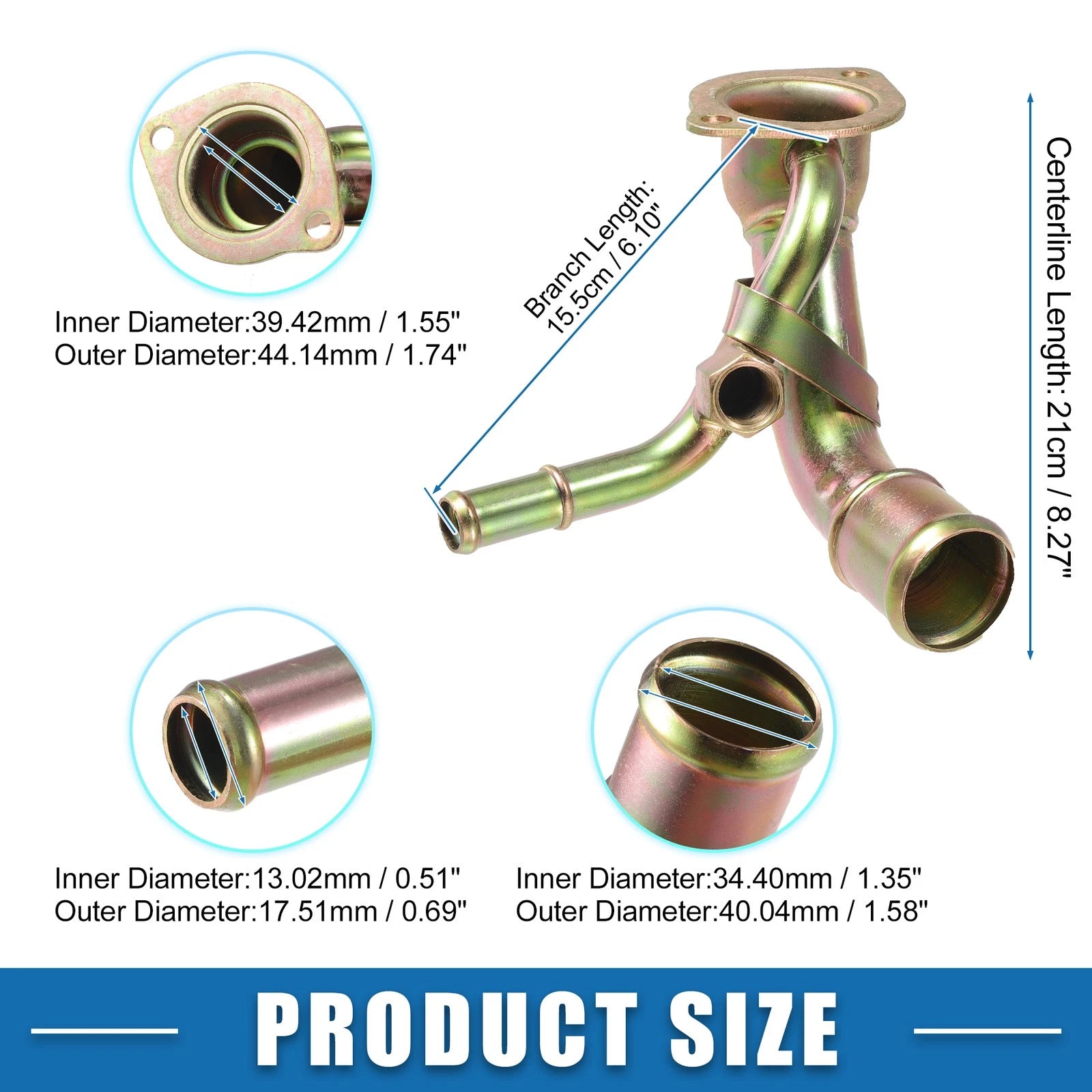 Engine Coolant Thermostat Housing No.F57Z-8592-AB for Mazda B2300 (1994–1997)