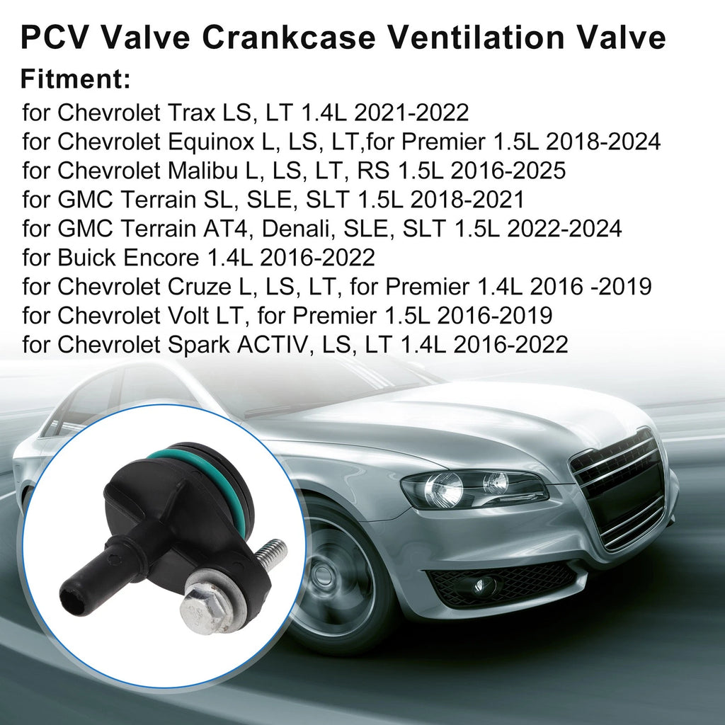 PCV Valve for Chevrolet Trax (2013–2020) No.12665644