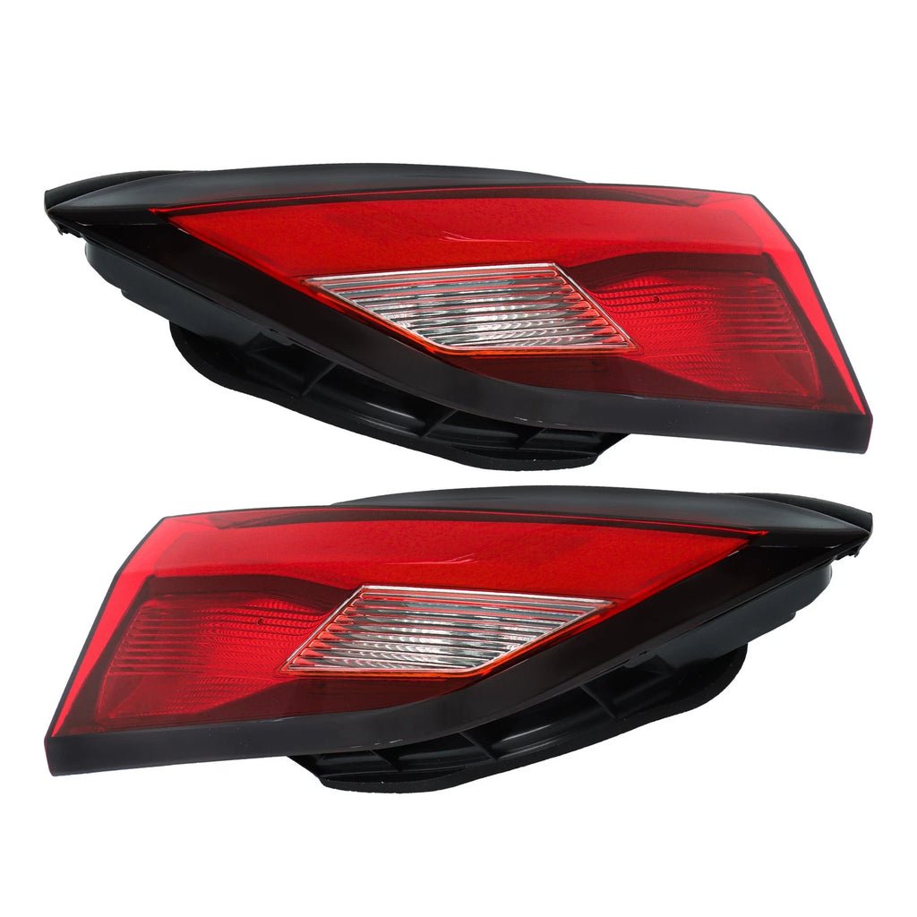 Set of 2 Rear Black Halogen Tail Lights for GMC Terrain (2018–2021)