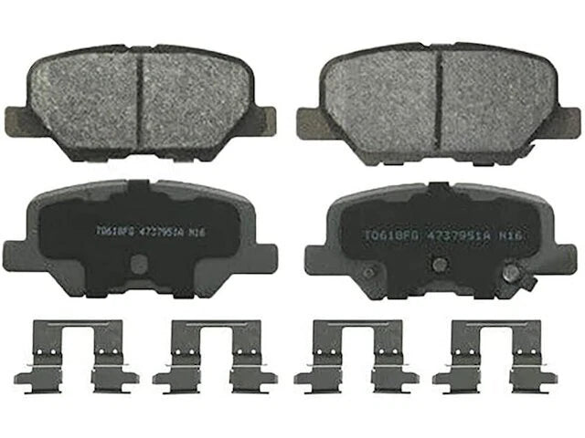 Rear Brake Pad Set for Mazda 3 Sport (2014–2018) NG733NN