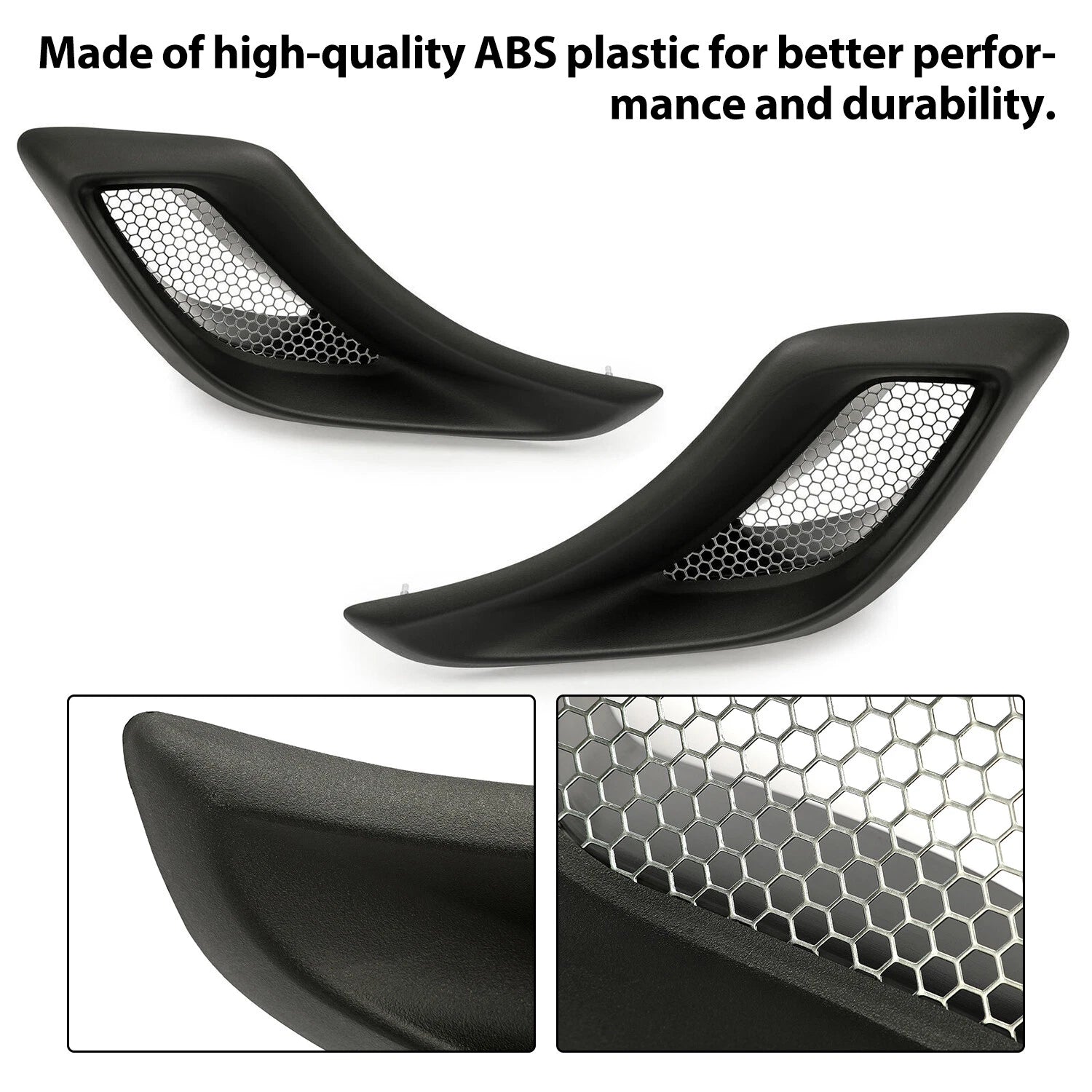 Rear Lower Brake Duct Scoop Vent Kit for Corvette C5 Z06 (1997–2004)