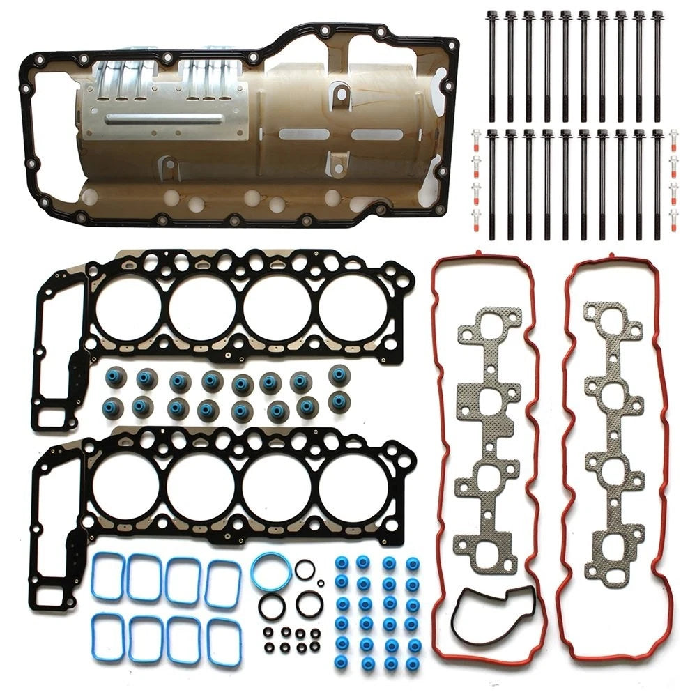 Set of 10 Oil Pan Head Gasket Bolts for Dodge Ram 1500 (2004–2007)