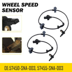 2X Front ABS Wheel Speed Sensor for Honda Civic (2006–2011)