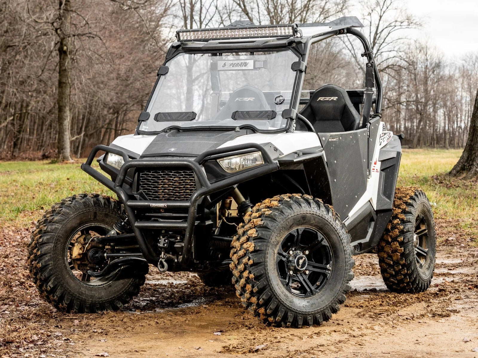 Scratch Resistant Vented Front Windshield for Polaris RZR S 1000 (2014–2020)