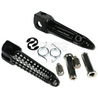 Black Front Footrests Pegs for Kawasaki Ninja 650R Z1000 (2006-2013)