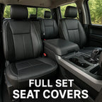 Full Car Seat Covers Kit for Ford F150 Super Crew Cab (2015–2022)