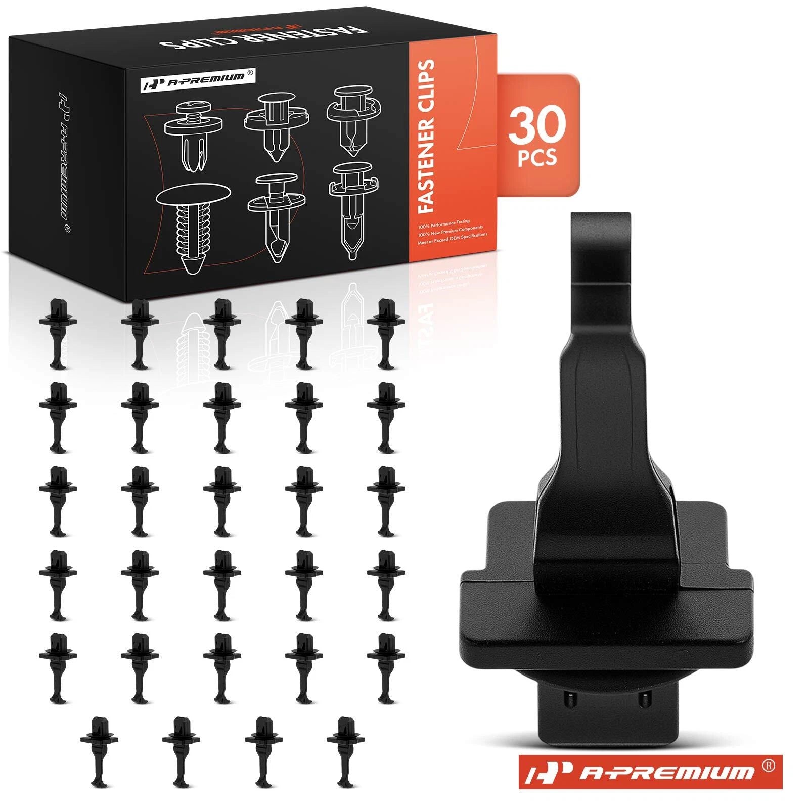 30Pcs Nylon Roof Garnish & Pillar Post Trim Clip for Toyota 
