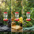Set of 3 S Hooks 30cm Iron for Garden Tools, Bird Feeders