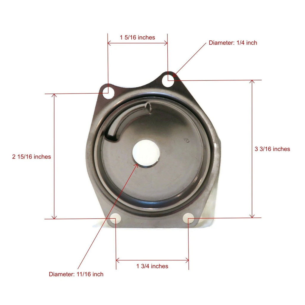 Water Pump Impeller Kit for Mercury Mariner 9.9HP - 25HP (46-99157T2)