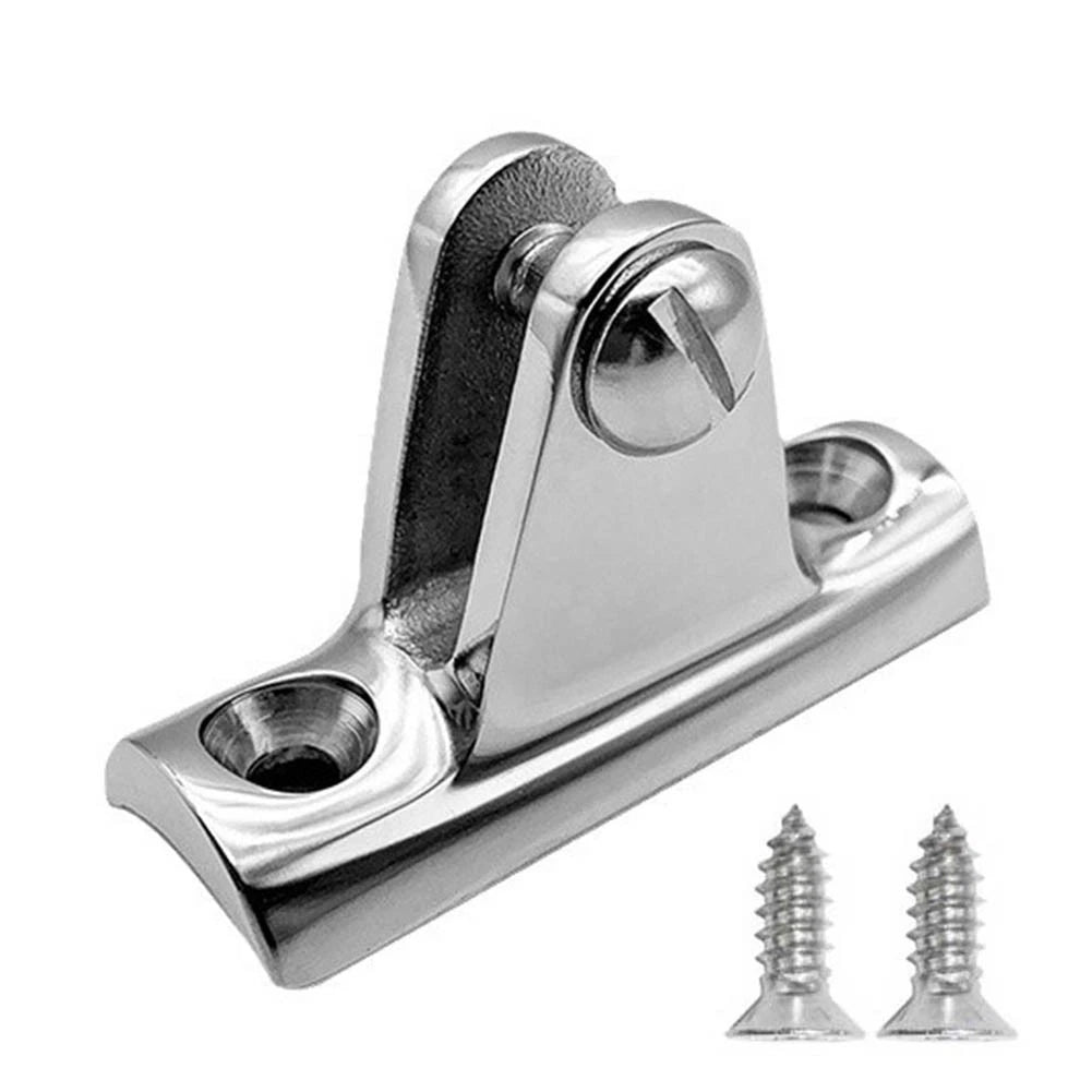 Concave Base Hinges for Bimini Tops (Marine Grade 316 Stainless Steel)