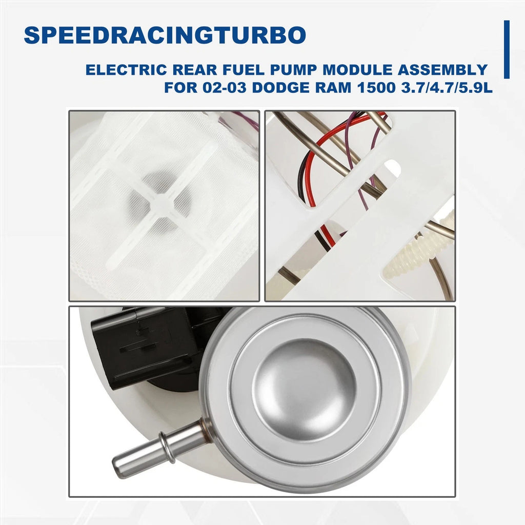 Electric Rear Fuel Pump Module Assembly for Dodge Ram 1500 (2002–2003)