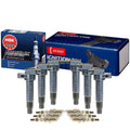 Set of 6 COP Ignition Coils & NGK Iridium IX Spark Plugs for Hyundai Kia (3.3 V6)