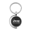 Black Spinner Keychain - Officially Licensed for Jeep Wrangler
