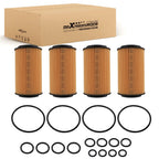 4X Oil Filter for Mercedes-Benz CLK C208 C209 A208 A209 (1999–2002) HU718/5X