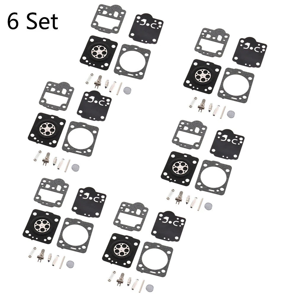 Set of 6 Carburetor Diaphragm Kit for Husqvarna 235 236 240 435 (Zama RB-149)