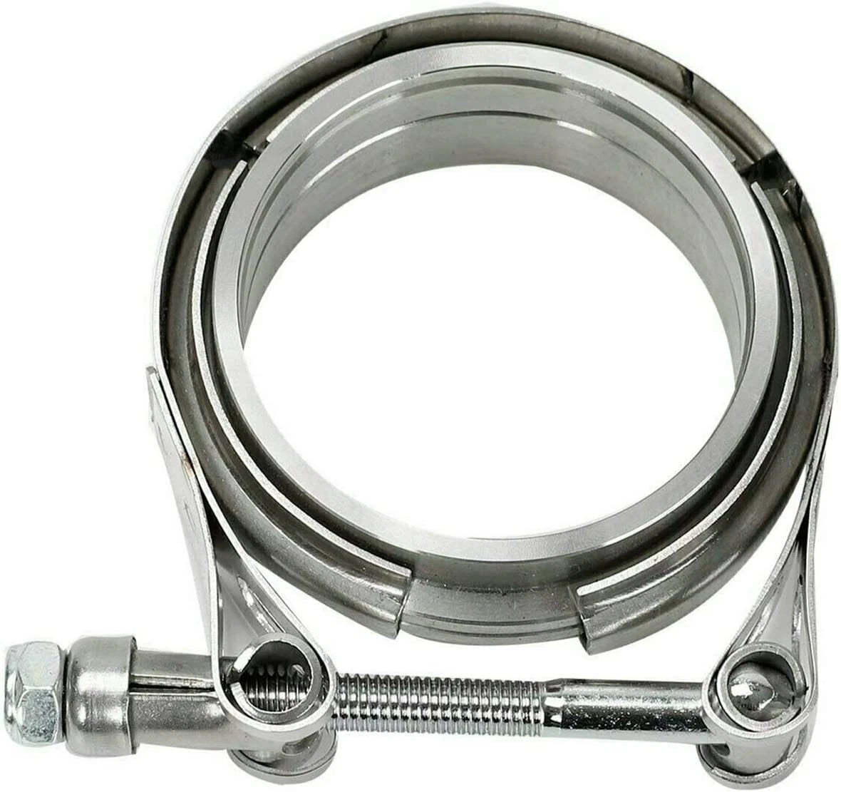 2X V-Band Turbo Pipe Exhaust Clamp for Universal 3" Stainless Steel (Vband)