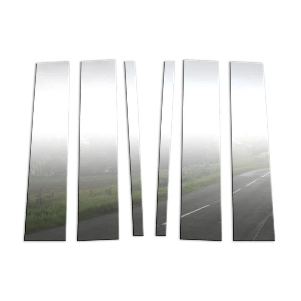 Diamond Grade 6pc Stainless Steel Pillar Post Covers for 2015-2020 Chevy Tahoe