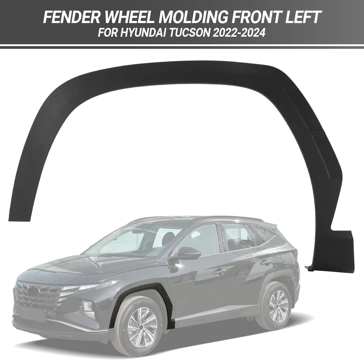 Fender Wheel Molding Front Left for Hyundai Tucson (2022–2024)
