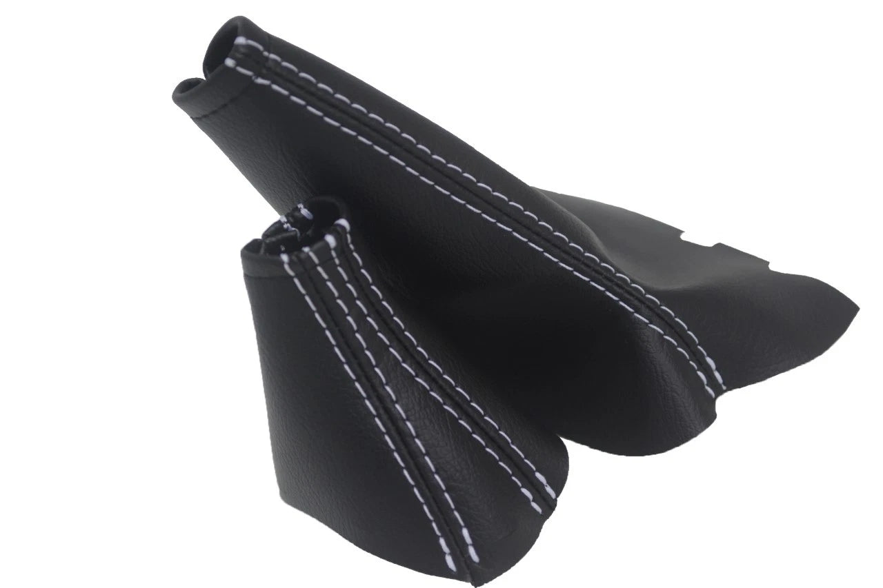 Leather Automatic & Brake Boot Set for Volvo S60 S80 V70 (2001–2005)