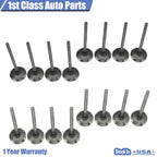 16PCS Intake Exhaust Valves for Subaru Impreza WRX Turbo (2002–2005)